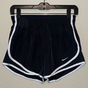 Back/White Nike Dri-Fit Shorts | Size Small